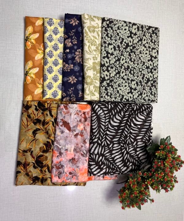 Summer Bloom – Unstitched Lawn 3-Piece