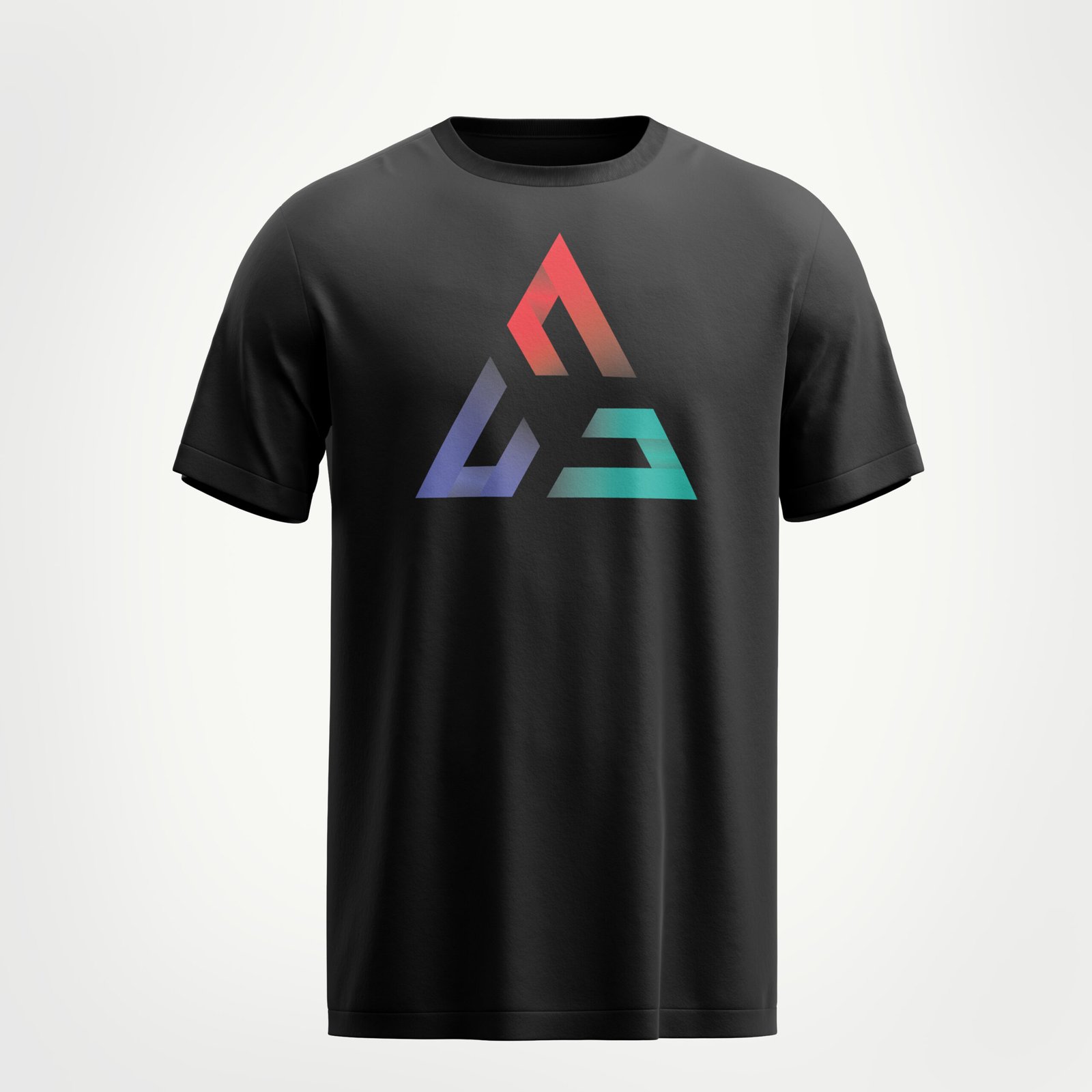 Rungzaar Prism Triangle Tee – Black