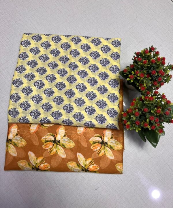 Green Serenity – Unstitched Lawn 3-Piece
