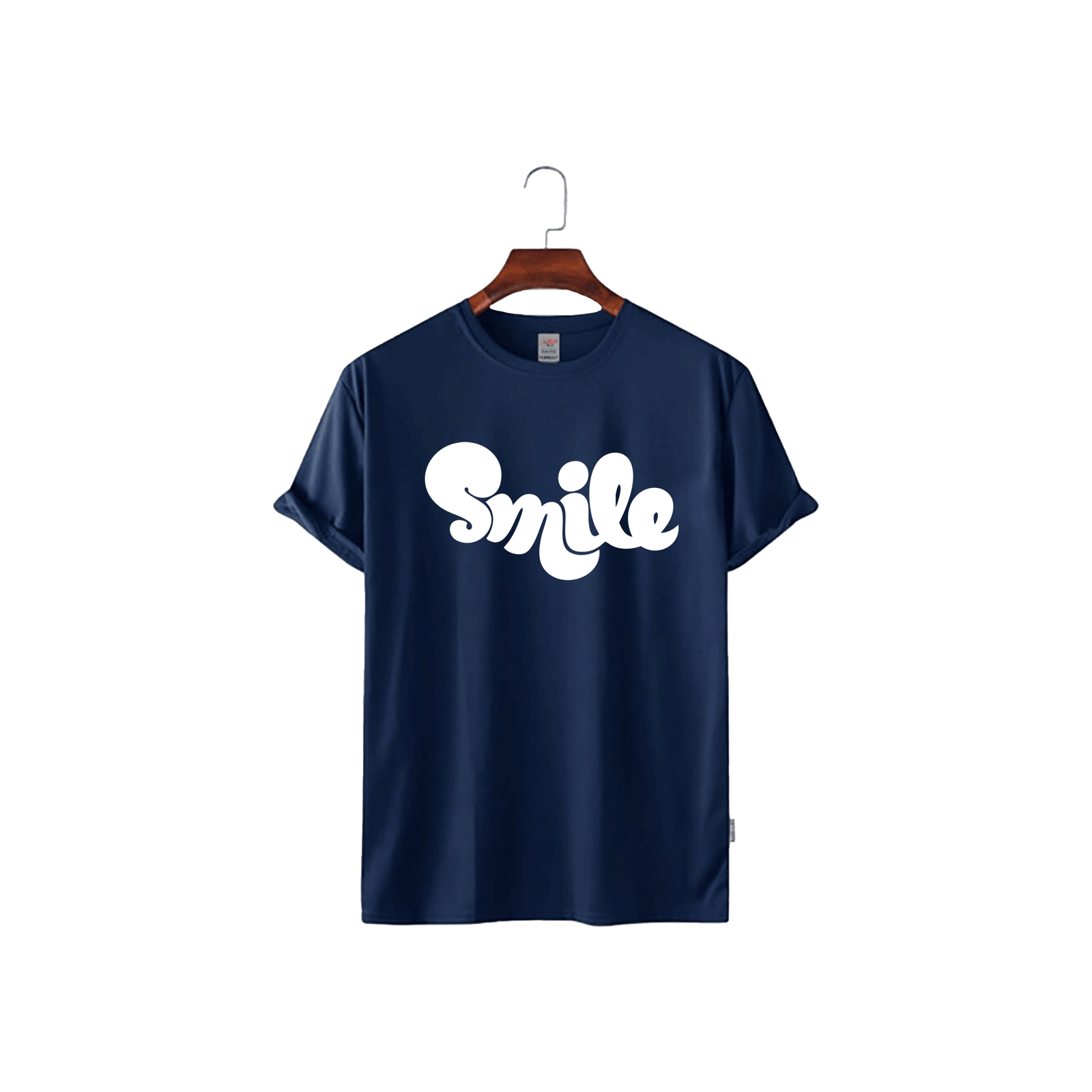 Rungzaar Smile Statement Tee – Navy Blue