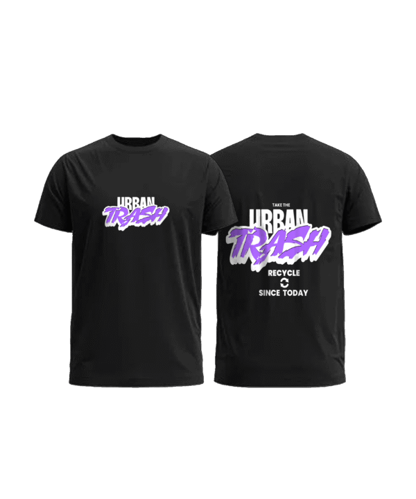 Rungzaar Urban Trash Graphic Tee – Black